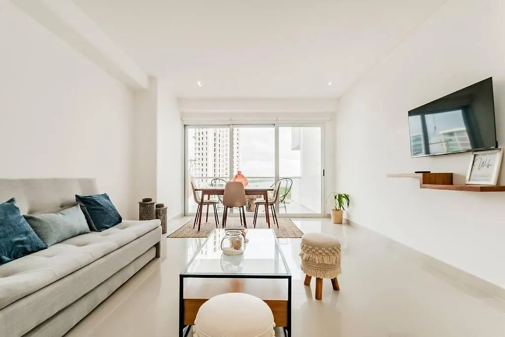 Stylish One Br Apt With Lagoon View In Dt Cancun Apartment