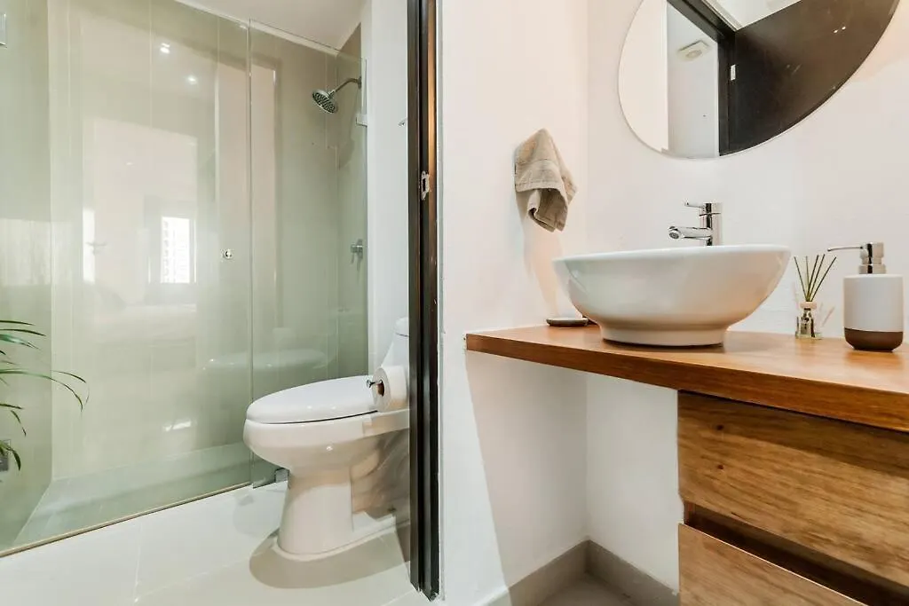 Stylish One Br Apt With Lagoon View In Dt Cancun Apartment