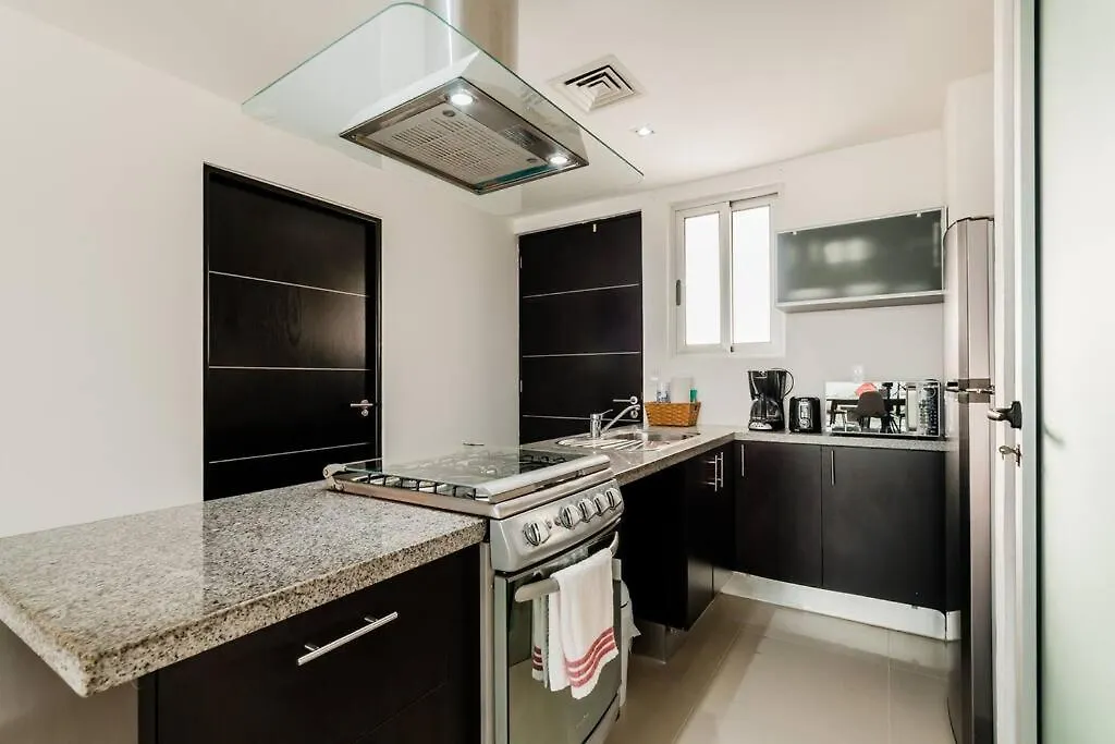 Stylish One Br Apt With Lagoon View In Dt Cancun Apartment